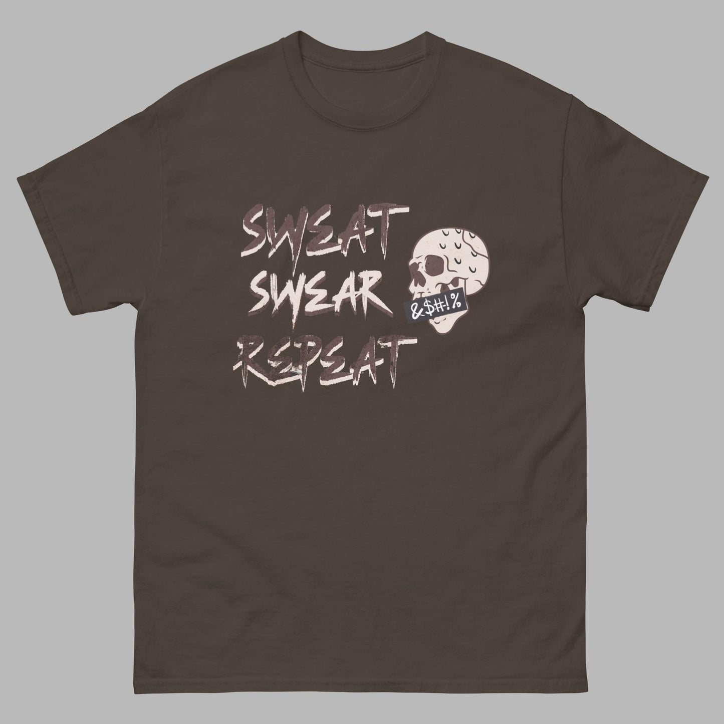 BBLVD - Unisex Sweat,Swear,Repeat T-Shirt.