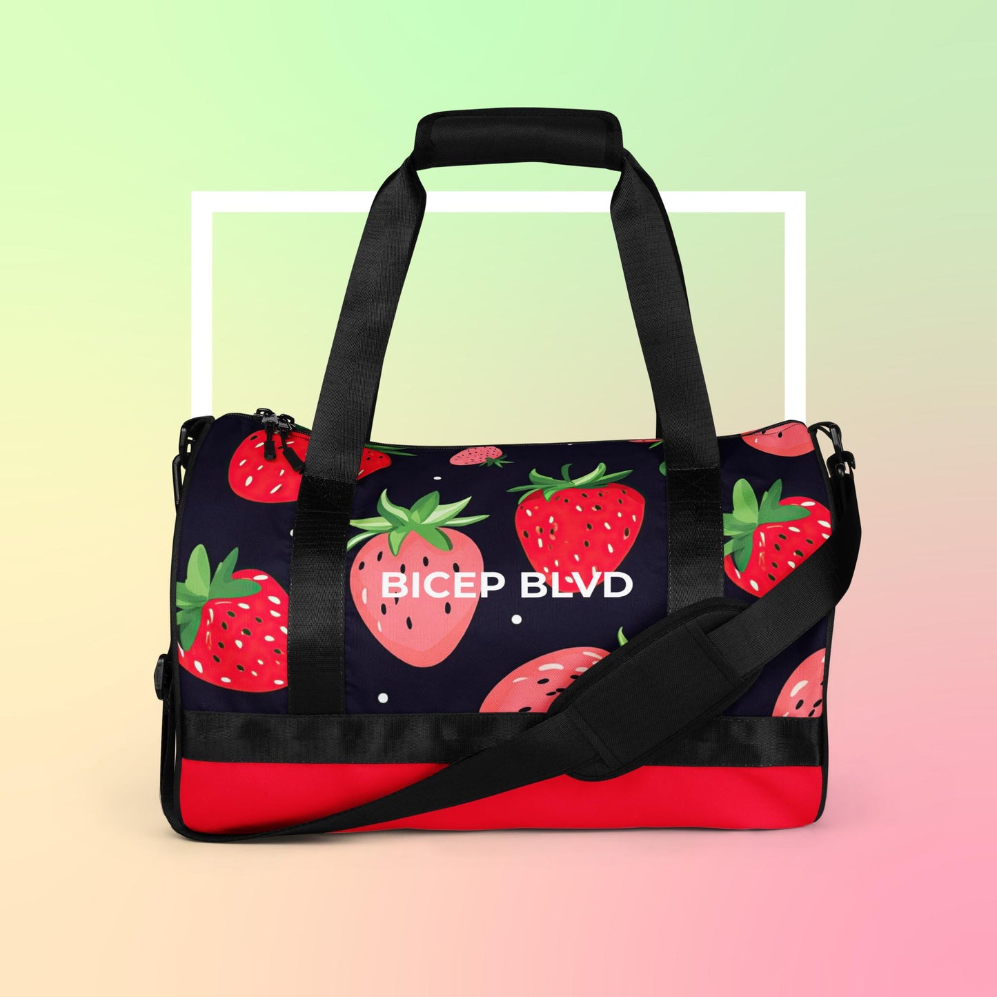 BBLVD - Strawberry Gym Bag