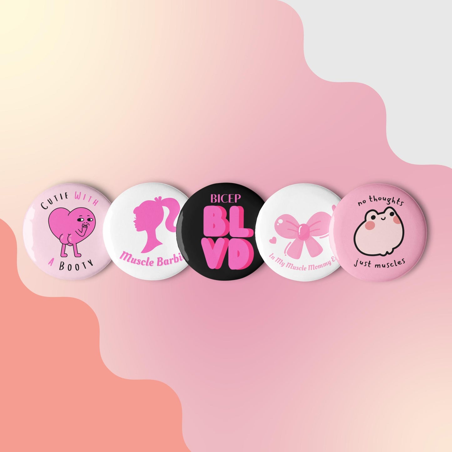 BBLVD - Buttons Pink Edition